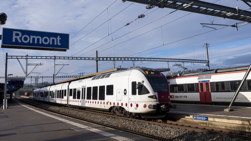 Le trafic ferroviaire est interrompu ce matin entre Vauderens et Romont (FR).