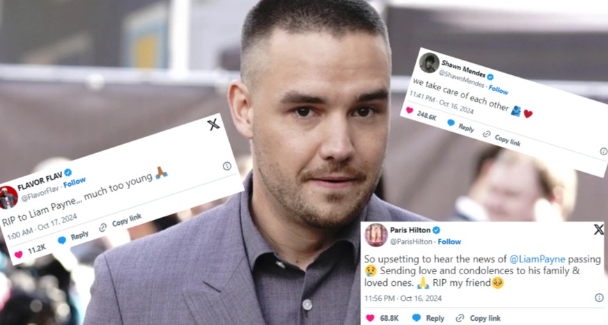 Les stars réagissent à la mort de l'ex-membre des One Direction