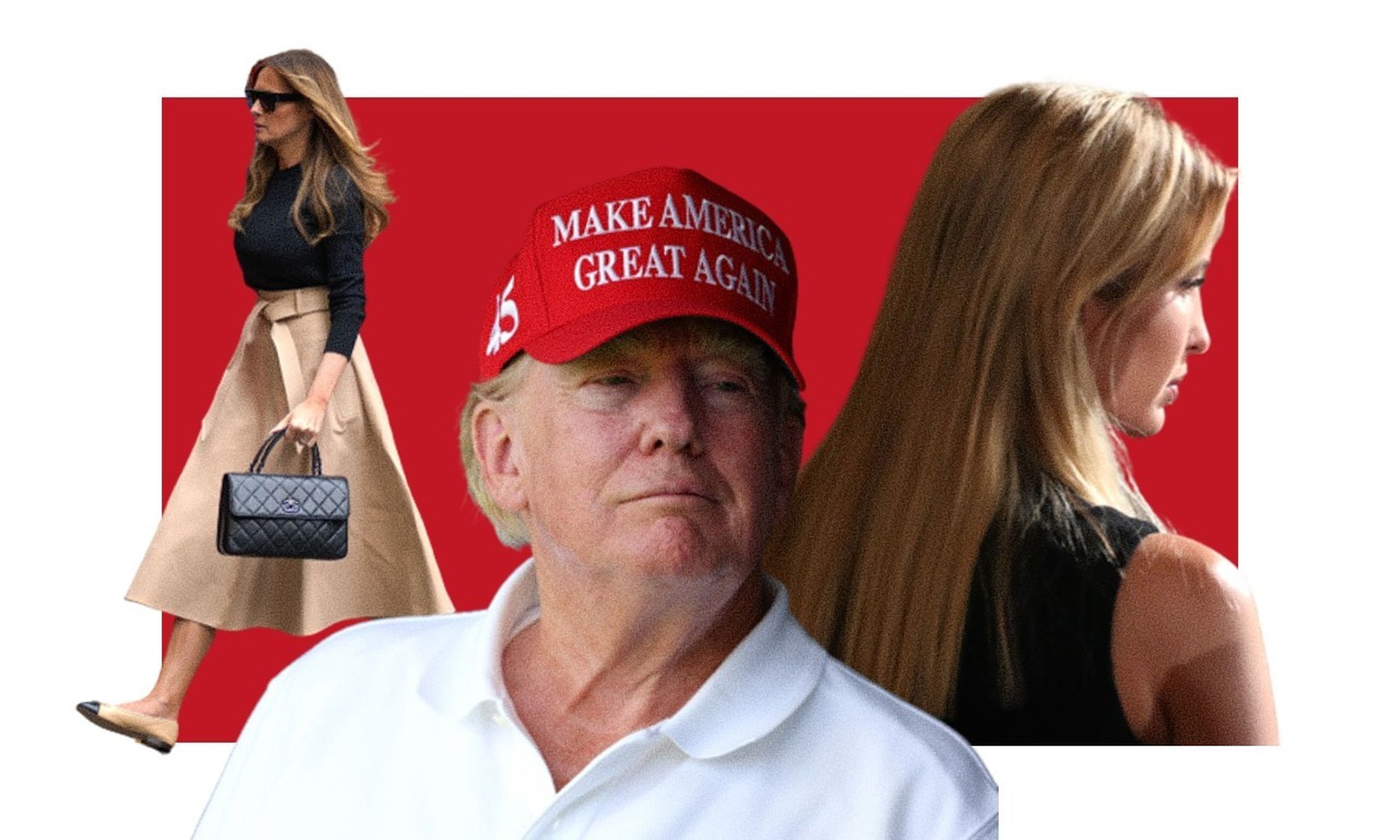 Trump sort une casquette Make America Great Again spéciale