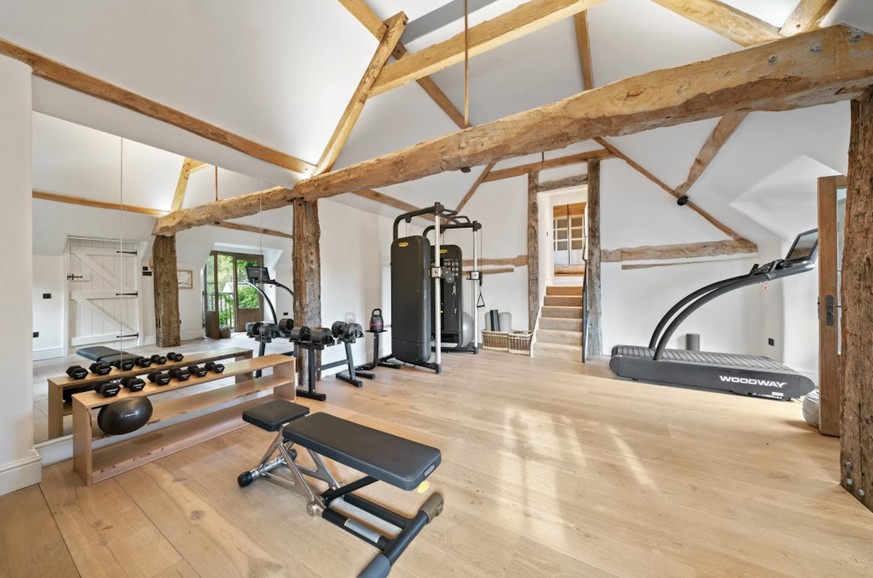 La salle de sport.