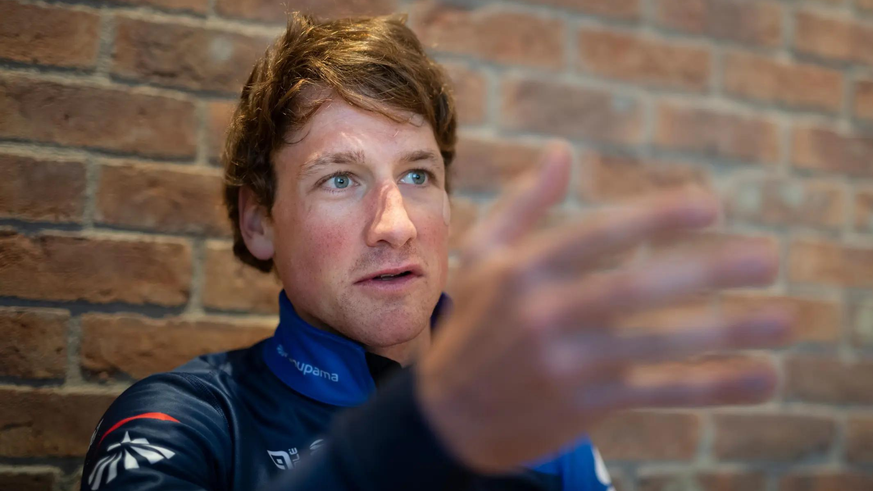 Stefan Küng, le jour de notre interview.