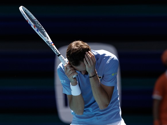 Le Russe Daniil Medvedev a livré l'une des pires prestations de sa carrière.