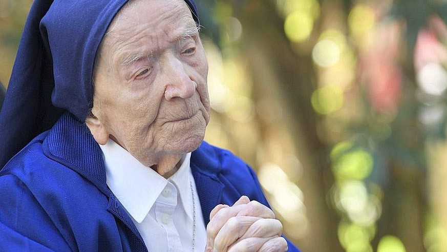 Soeur André, 117 ans, la doyenne de l&#039;Europe a vaincu le covid