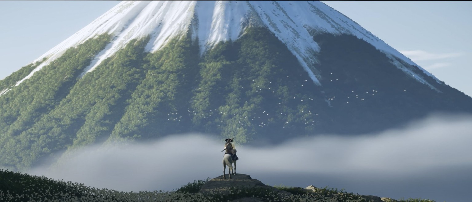 Le mont Yotai dans Ghost of Yotai