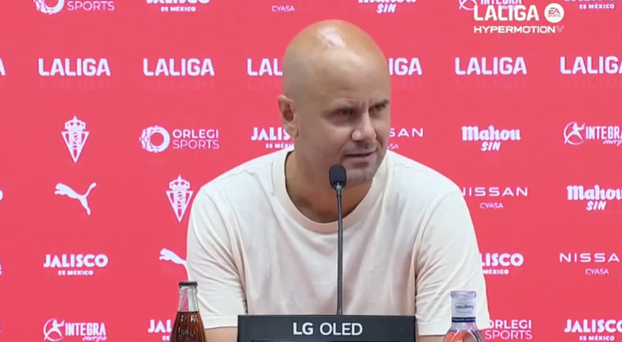 Miguel Angel Ramirez, coach du Sporting Gijon, a créé la polémique dimanche en conférence de presse.