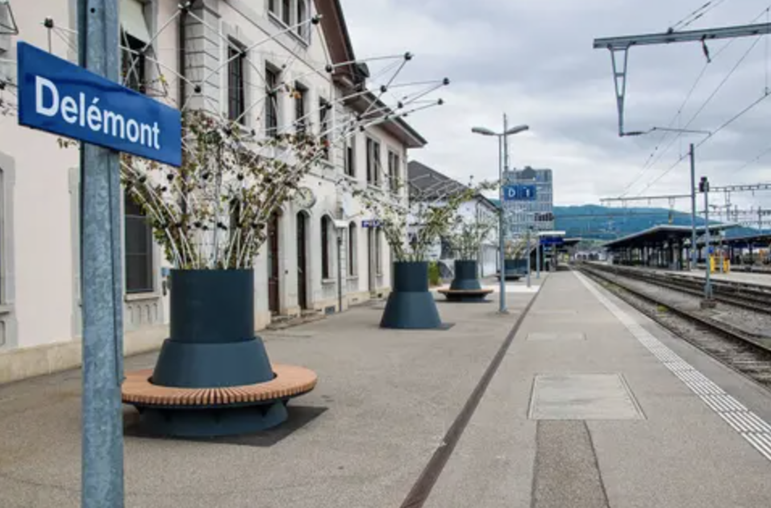 Gare CFF de Delémont: