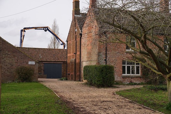 Plant machinery close to Marsh Farm on the Sandringham Estate in Norfolk, where Andrew Mountbatten-Windsor is relocating following his departure from Royal Lodge in Windsor. It is understood the forme ...