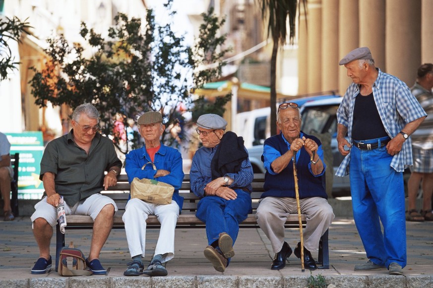 Elderly men, Ile Rousse, Corsica, France, Europe PUBLICATIONxINxGERxSUIxAUTxONLY Copyright: YadidxLevy 749-681
Elderly Men Ile Rousse Corsica France Europe PUBLICATIONxINxGERxSUIxAUTxONLY Copyright ...