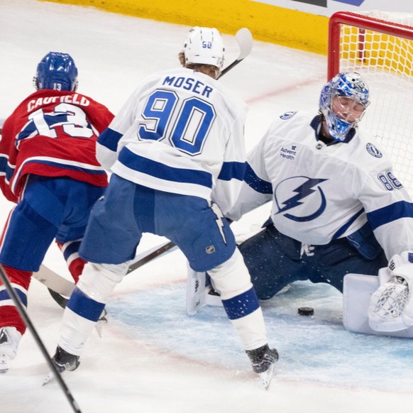 Janis Moser et Tampa sont en f稍heuse posture face au Canadien.