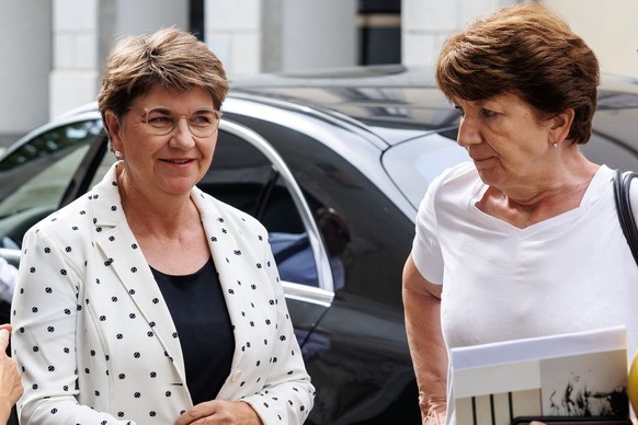 La présidente de la Confédération Viola Amherd compte sur le soutien de Brigitte Hauser-Süess.