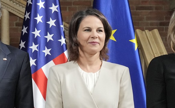 La ministre des affaires étrangères allemande Annalena Baerbock, le 3 octobre 2022.