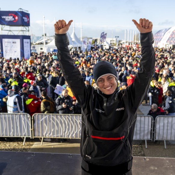 Justine Mettraux a brillé lors du Vendée Globe
