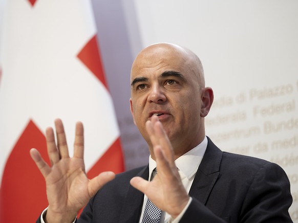 Alain Berset affirme ne pas avoir eu connaissance des fuites.