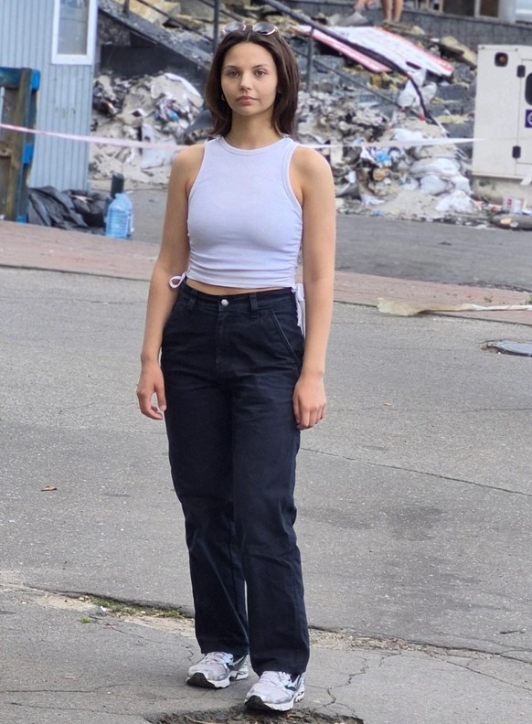 Ella Nelha, une jeune avocate de Kiev.