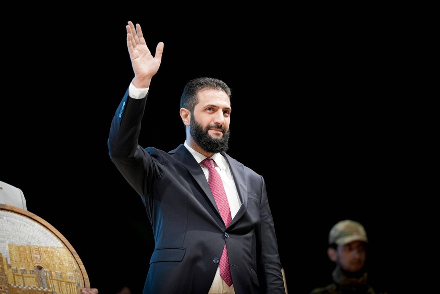 Le nouveau président syrien, Ahmad Al-Sharaa.
