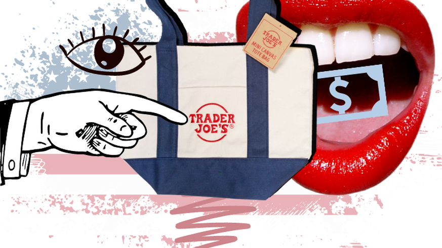 Ce tote bag Trader Joe&#039;s, vendu initialement 2,99 dollars, se revend des fortunes sur eBay. Le phénomène est parti de TikTok.