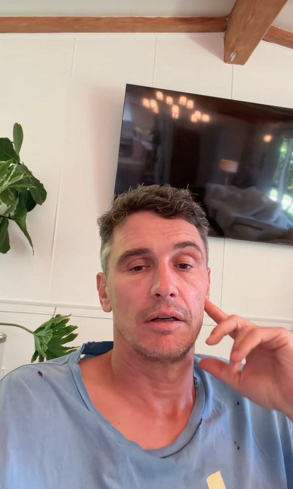 Les messages inquiétants de James Franco s'expliquent.