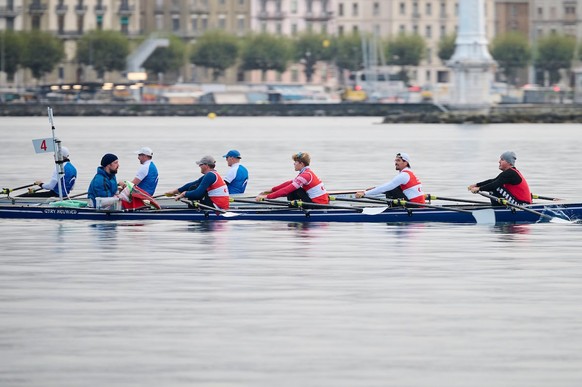 Le duel a été très serré sur le lac.