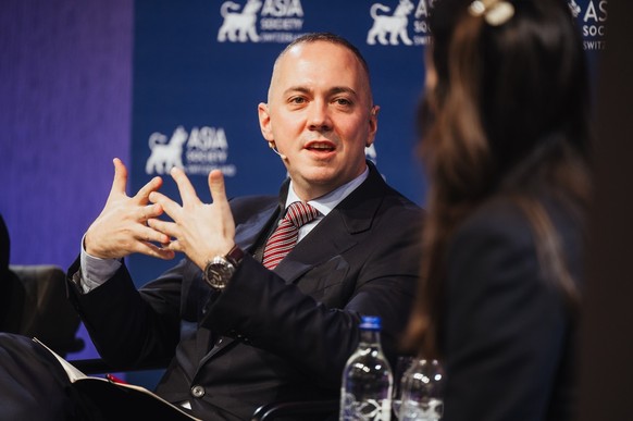 Alexander Gabuev an der STATE OF ASIA Konferenz in Zürich im November 2023.