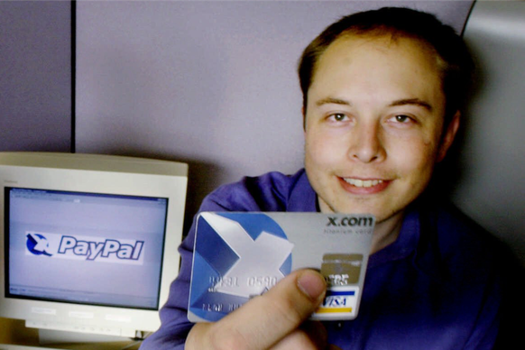 Elon Musk, au début des années 2000.
