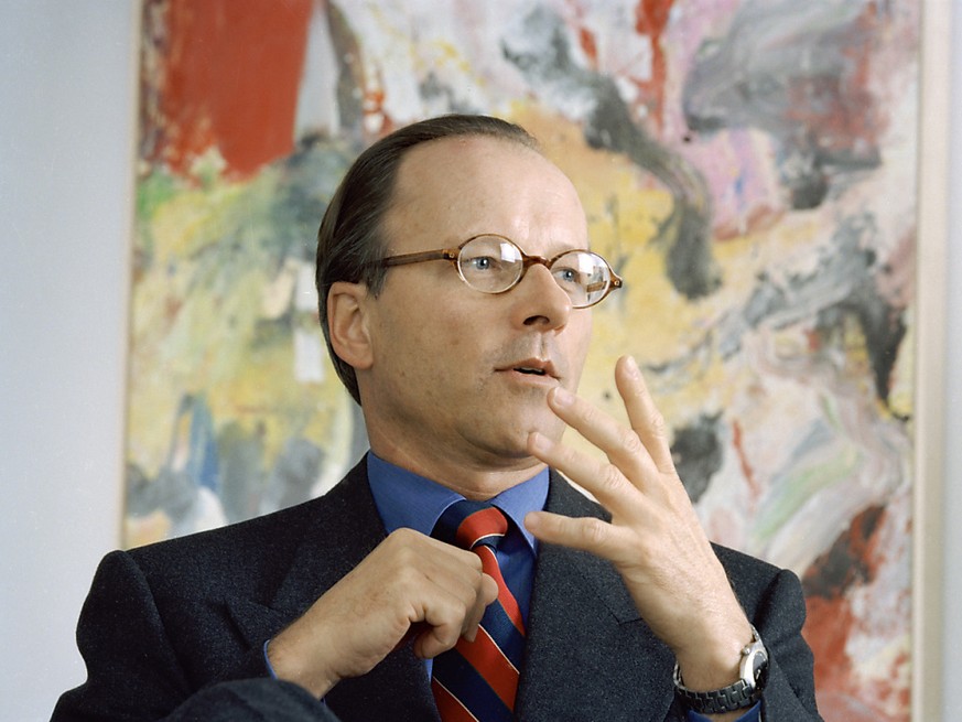 Stephan Schmidheiny, ici en 1997, a