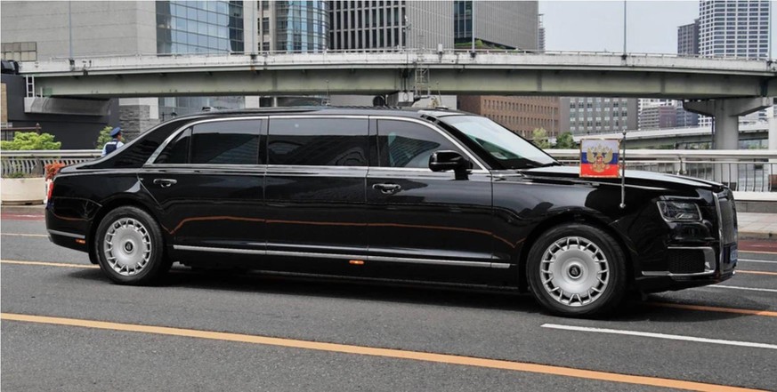 La Senat en route pour le sommet du G20 à Osaka, au Japon, en juin 2019.