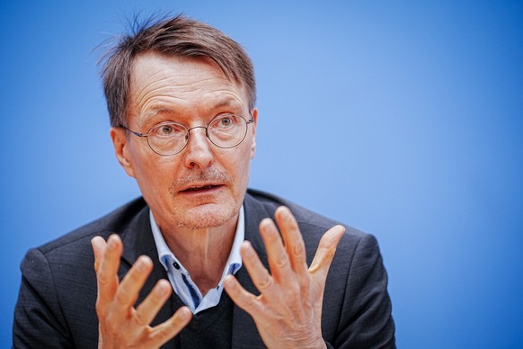 Karl Lauterbach, ministre allemand de la Santé.