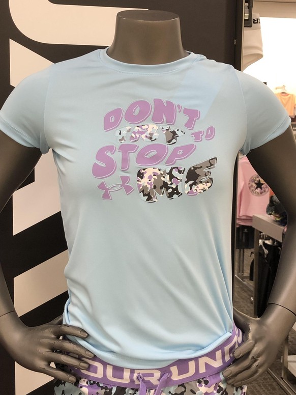 Faildienstag: Dummes Shirt Design: Don't to stop