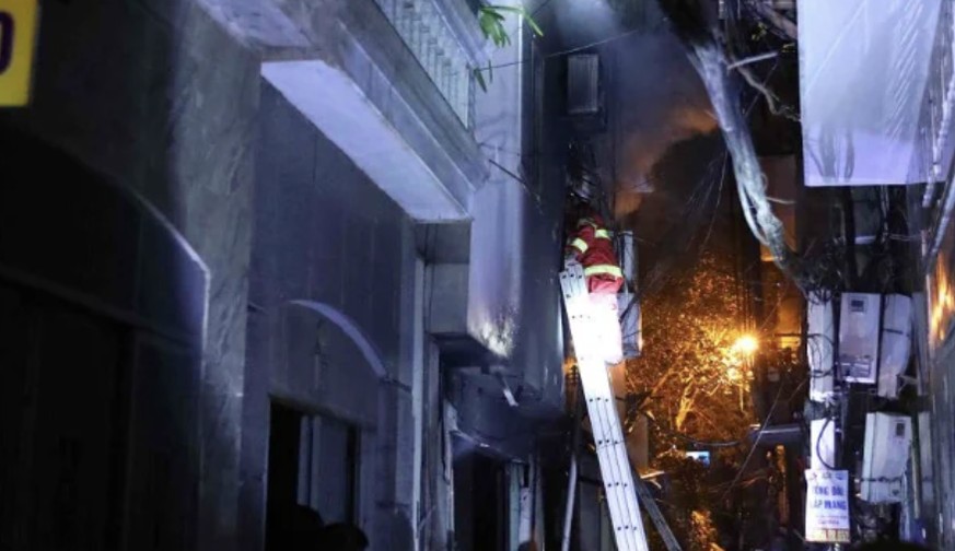 Hanoï Vietnam incendie décès