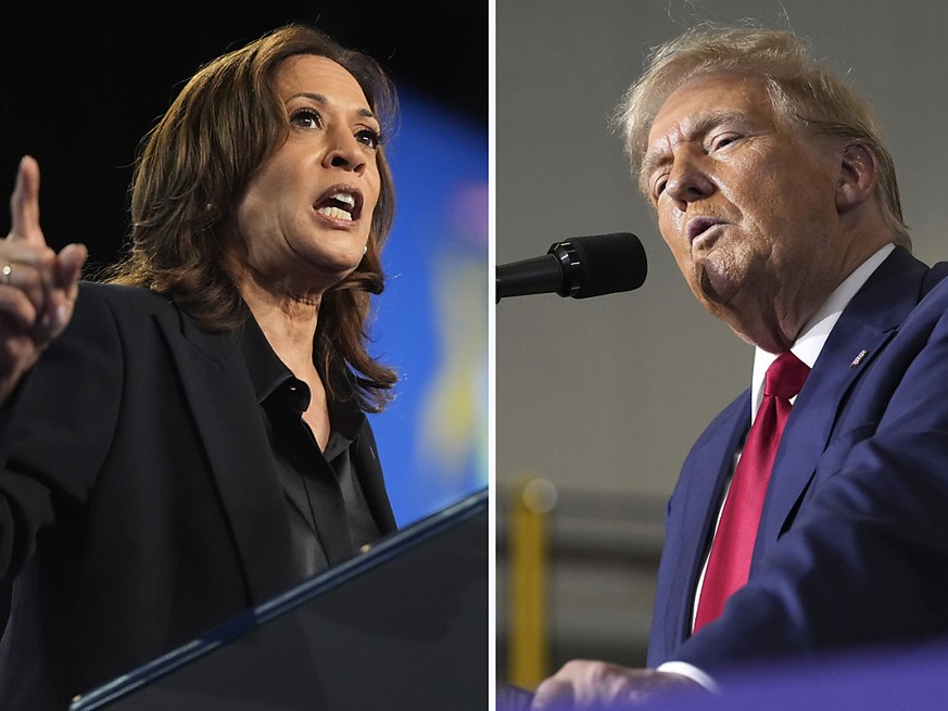 Donald Trump et Kamala Harris ont échangé des piques mardi par interviews interposées.