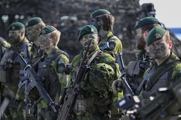 La Suède dispose de quelque 14 600 soldats.
