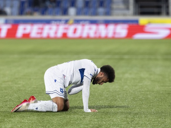 Morgan Poaty et Lausanne n'ont presque plus rien à jouer en cette fin de saison.