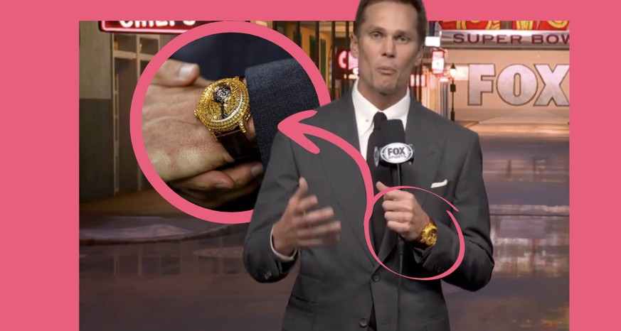 Tom Brady a troqué ses montres suisses contre une mocheté 