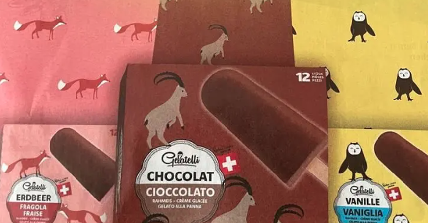 Lidl-Glace erinnert stark an das der Migros