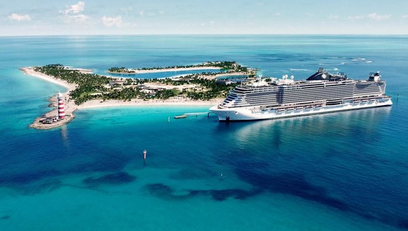 Ocean Cay MSC Marine Reserve est l'île privée du croisiériste dans les Bahamas.
