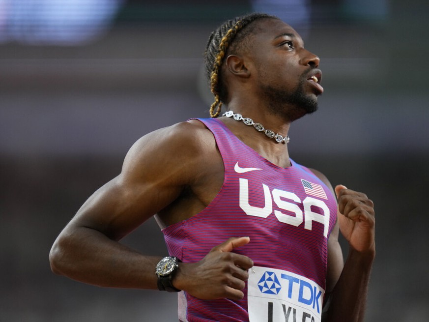 Noah Lyles disputera samedi son premier 100 m depuis son sacre olympique
