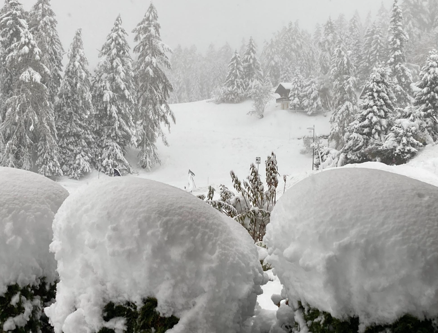 Neige à Anzère