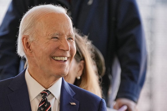 Former U.S. President Joe Biden attends a ceremony, at Veterans Memorial Park, in New Castle, Delaware, U.S. May 30, 2025. REUTERS/Ken Cedeno