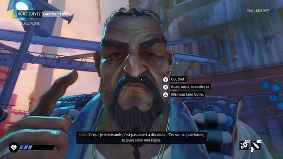 Tides of tomorrow, une interraction