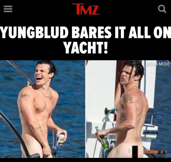 Faire les gros titres des tabloïds? Il s'en moque.