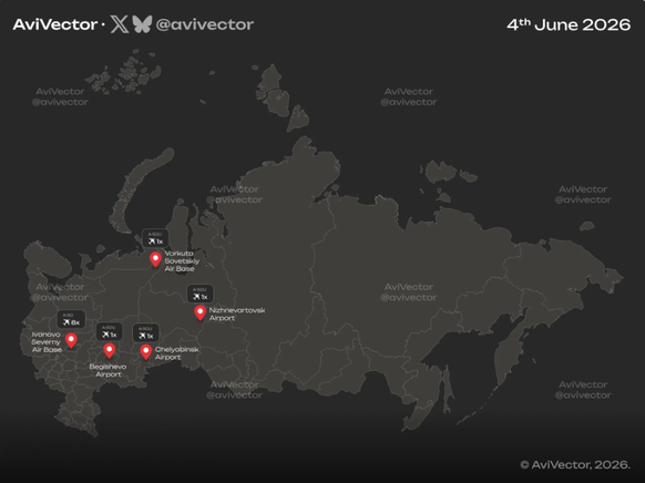 La Russie stationne des avions A-50U dans des aéroports civils