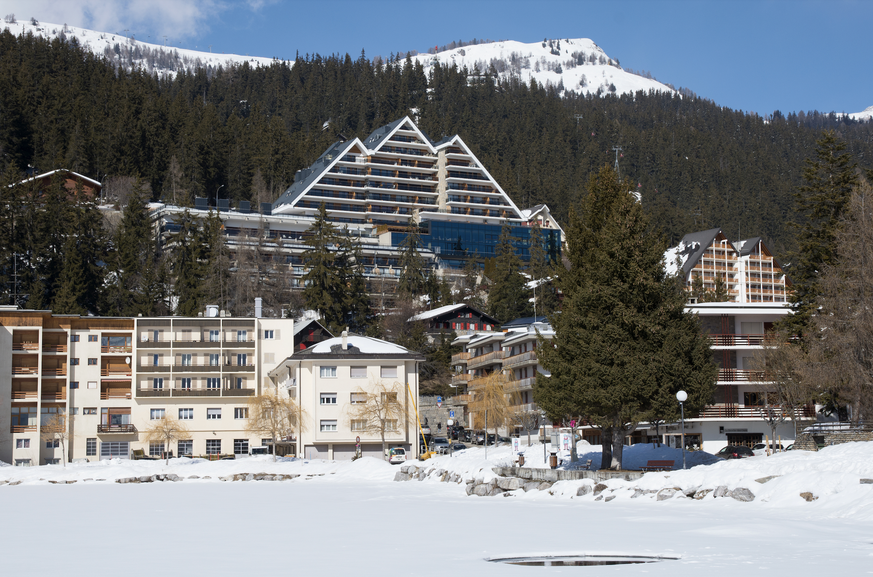 La station de Crans-Montana.