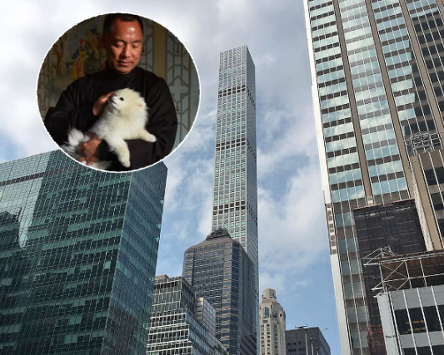 Le 432 Park Avenue à New York est l'immeuble résidentiel le plus haut du monde, dans lequel le magnat chinois Guo Wengui possède un appartement.