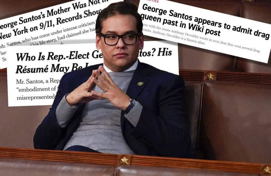 George Santos, le pire menteur d'Amérique