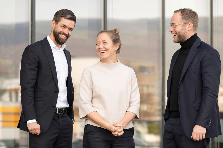 Les nouveaux propriétaires: Florian Wanner, Anna Wanner et Michael Wanner (de gauche à droite). Ils occupent tous déjà des postes de direction.