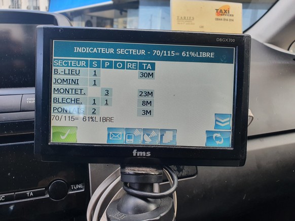 compteur de taxi
