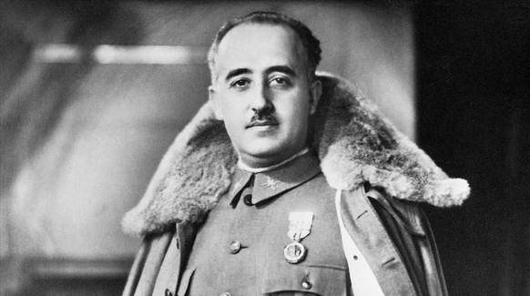 Le dictateur espagnol Francisco Franco