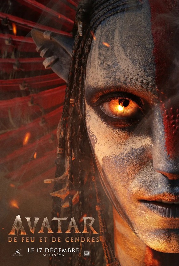 L&#039;affiche d&#039;Avatar 3