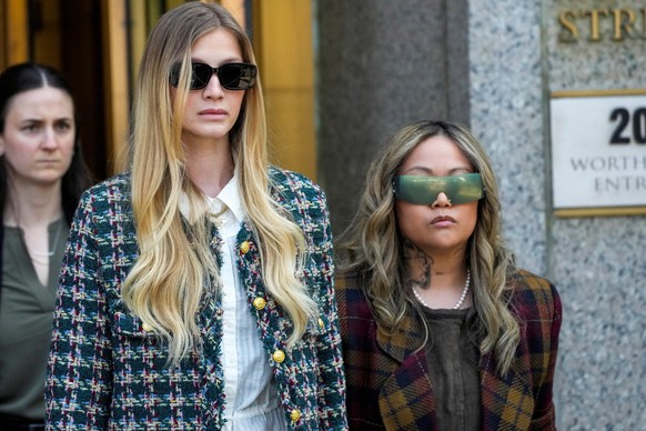 Cassie Ventura&#039;s friend Bryana Bongolan, leaves the Federal court after testifying during the Sean &quot;Diddy&quot; Combs sex trafficking and racketeering conspiracy trial at U.S. court in Manha ...