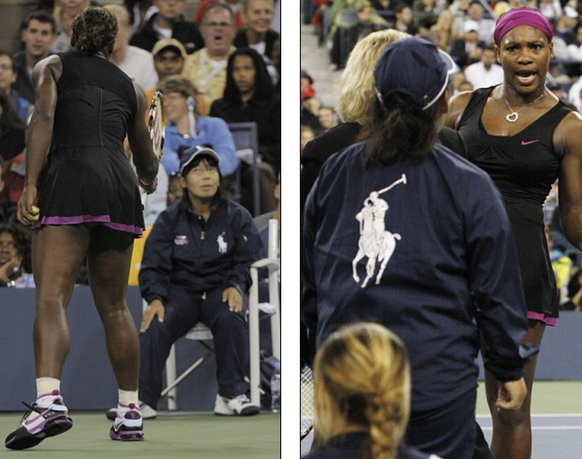«Si je le pouvais, je prendrais cette balle, je te l'enfoncerais au fond de la gorge et je te tuerais», a promis Serena Williams à une juge de ligne à l'US Open 2018, après une faute de pied.